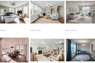 stage your empty room into a beautifully furnished space