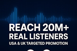 professional beatport music promotion to 20m USA UK audience increase listeners