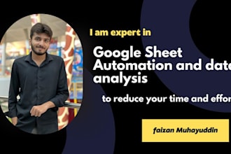 automate google sheets and data analysis