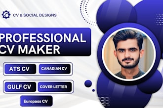 create ats friendly gulf europass and pakistan CV resume