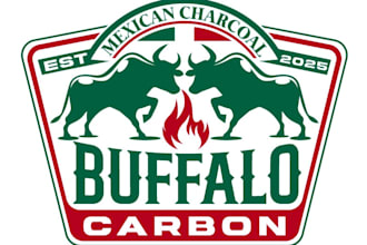 design a modern buffalo logo