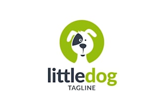 design a cute and professional pet care logo for your brand