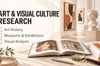 do art history assigned research, museum, exhibition, visual analysis projects