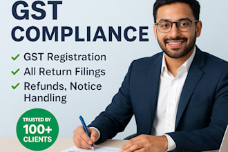 handle your gst registration, returns and compliance professionally