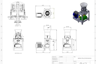 create precise 2d and 3d cad technical drawings