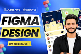 do figma design, mobile app design, figma app design and mobile app ui ux design