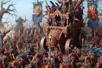 paint your warhammer miniatures and army