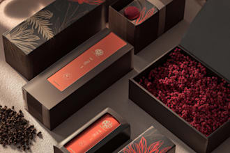 design a bold and modern packaging design