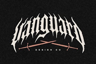 design a custom band logo for all genre