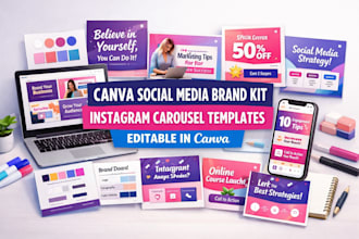 design canva branding kit canva social media template brand kit brand guidelines