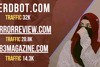 do guest post on nerdbot,com mirrorreview,com 1883magazine,com