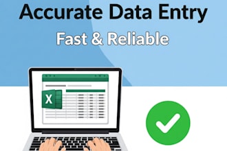accurate data entry work