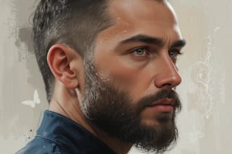 paint a stunning portrait for you