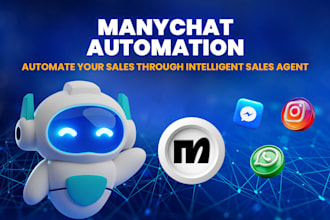 build manychat ai chatbot to automate you sales and support