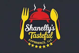 create creative restaurant, fast food, food ,bbq logo