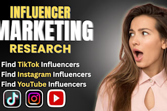 find best instagram, tiktok, youtube influencers email leads lists