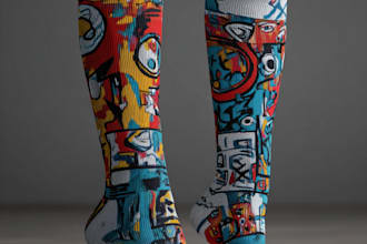 design unique socks design for your brand