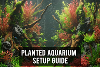 be your aquarium expert and consultant for planted tank setup and fish health
