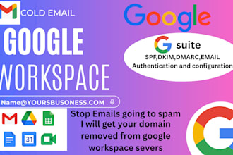 setup google workspace email authentication