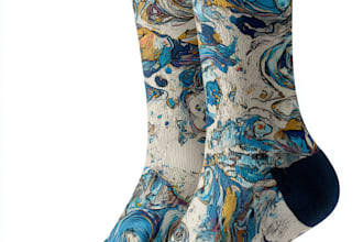 create a beautiful socks design