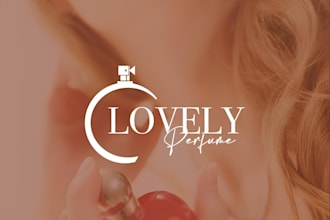 do perfume, cosmetic, beauty, makeup logo and label design