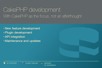 work on your cakephp project