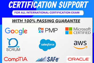 pass all comptia microsoft, pmp, AWS, salesforce agentforce cisco
