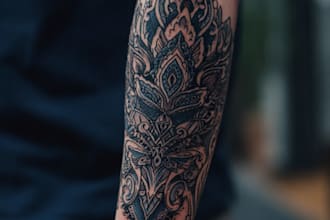 design professional creative tattoo design