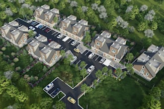 do architectural render and 3d