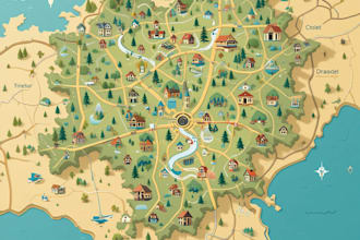 map illustration vector illustration vector map