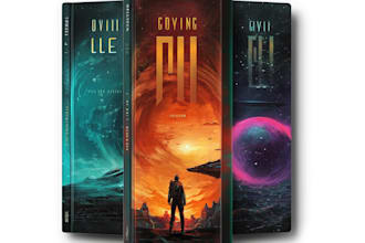 illustrate a professional book cover