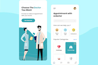 develop telemedicine app, medical app, clinic health app, wellness app,