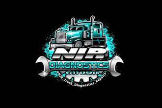 create high quality beautiful diesel and truck logo design
