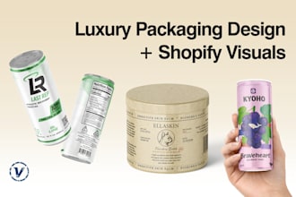 ecommerce packaging design bundle