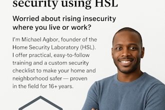 train you on home and neighborhood security using hsl