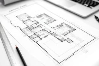 do professional architectural drafting, 2d cad drawings and floor plans