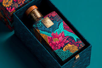 design cosmetic labels and luxury packaging