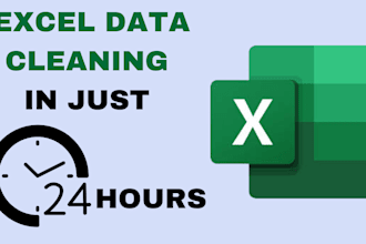 clean, format, merge, split excel data