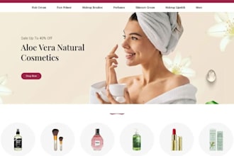 peptide skincare website anti aging store collagen peptide ecommerce website