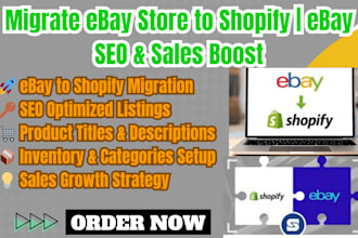migrate ebay dropshipping store to shopify ebay listing ebay seo ebay sales