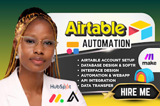 setup airtable database, airtable automation, airtable formula, softr portal