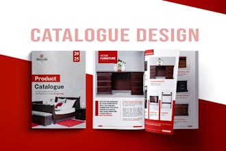 design product catalog, brochure design, lookbook, and magazine design
