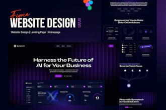 do figma design website, website design figma, website ui ux
