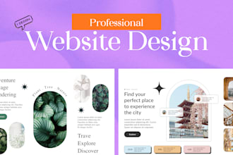 design modern and user friendly websites