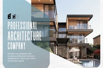 make modern house plans and 3d modeling with realistic visualizations