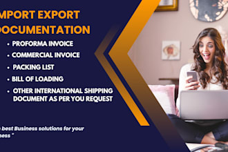 create professional purchase orders, invoices and export import documents