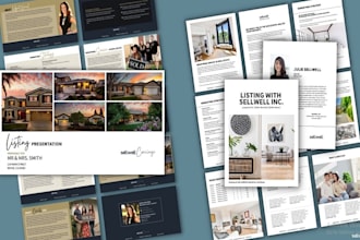create premium hdr real estate listing presentation, property listing investors