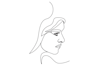 draw one line art, minimalist, and vector line art illustration