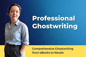 ghostwrite a captivating christian book or ebook that sells