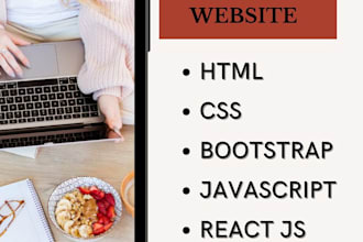 build modern frontend using react, HTML, CSS, and javascript